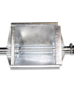 Lower part for hopper BP/AM for tube dia 45 and 50.8